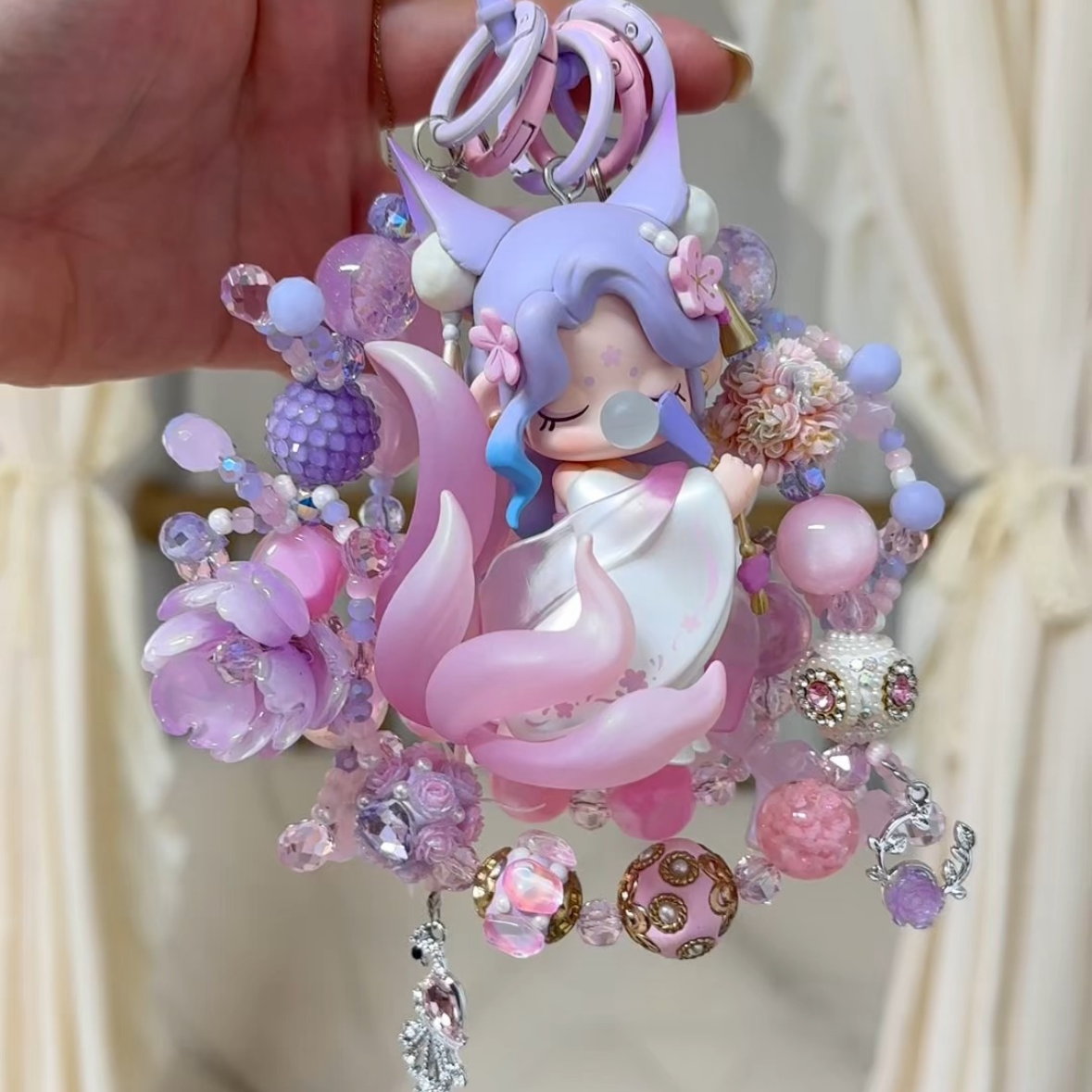 Nanci Authentic Doll With DIY Heavy-Crafted Beads Chain