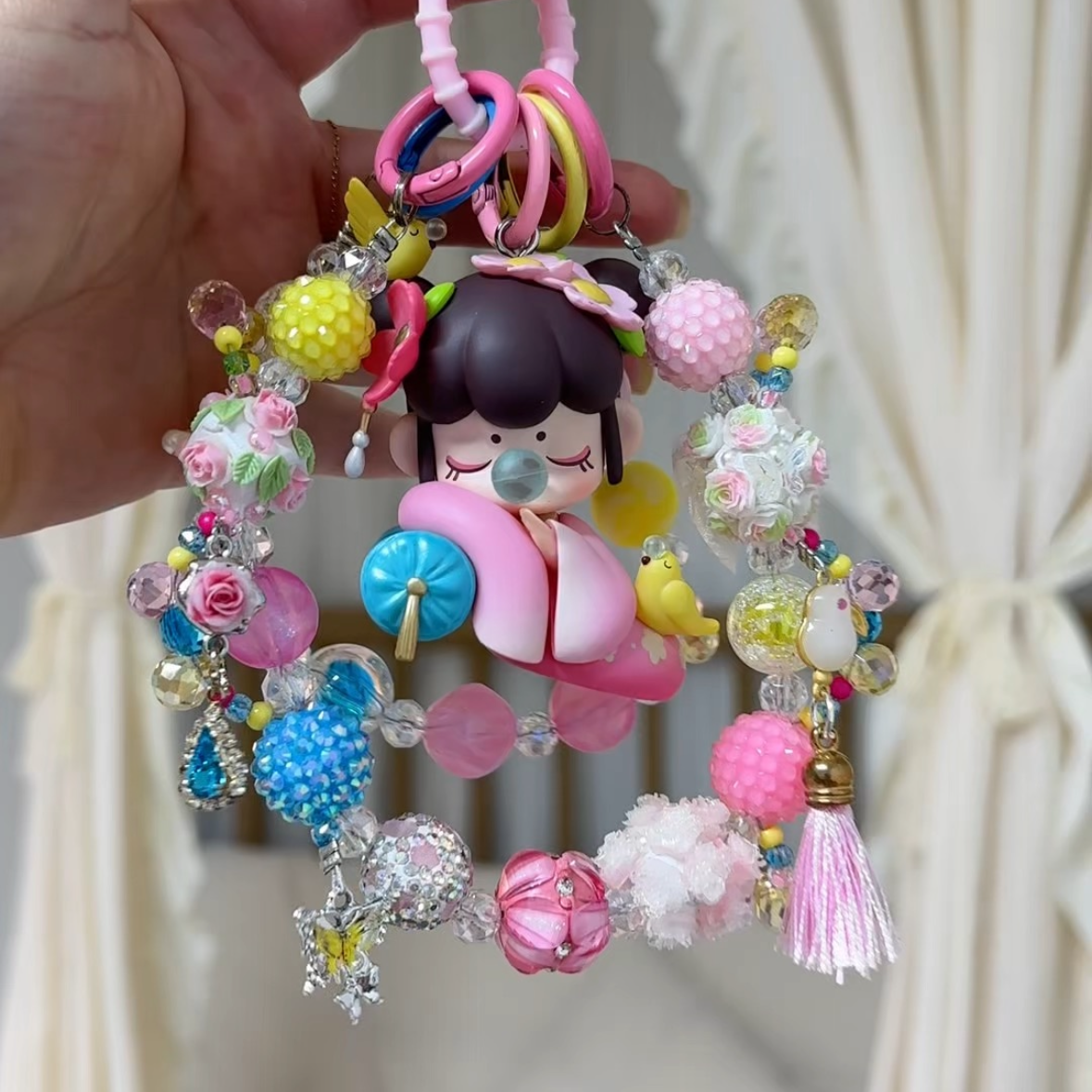 Nanci Authentic Doll With DIY Heavy-Crafted Beads Chain