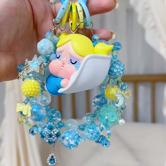 Crybaby Authentic Doll With DIY Heavy-Crafted Beads Chain