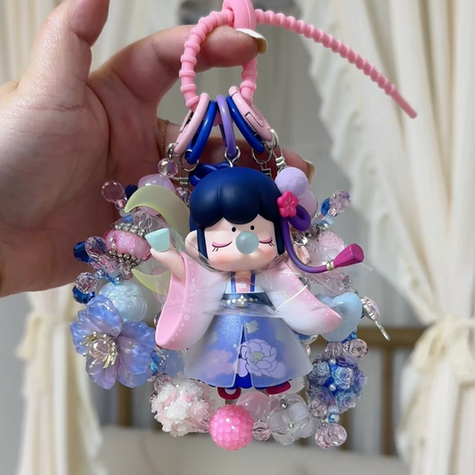Nanci Authentic Doll With DIY Heavy-Crafted Beads Chain