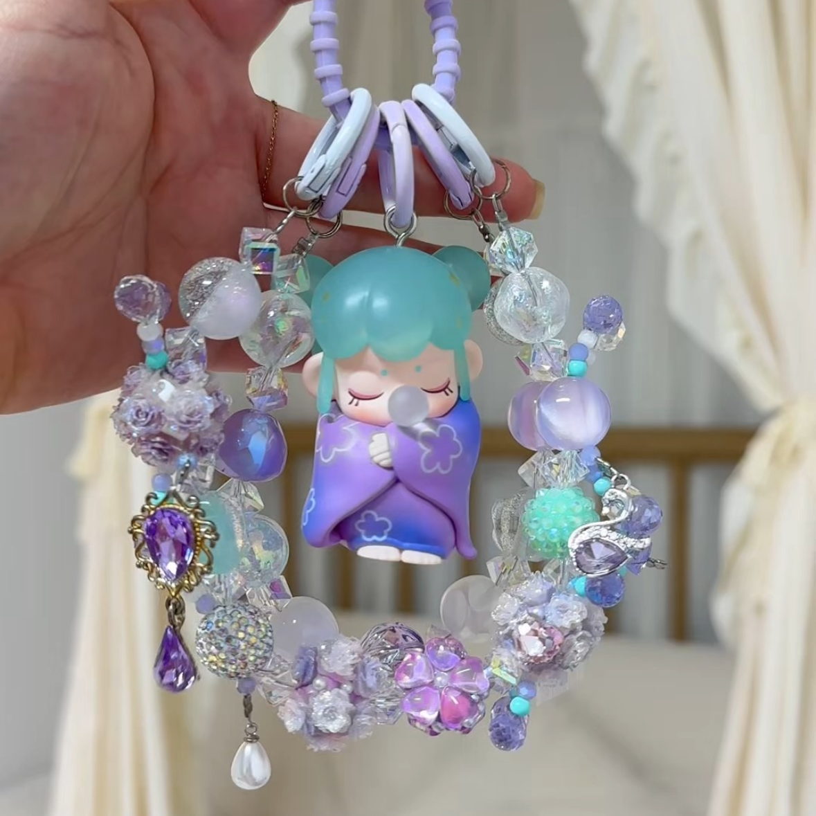 Nanci Authentic Doll With DIY Heavy-Crafted Beads Chain