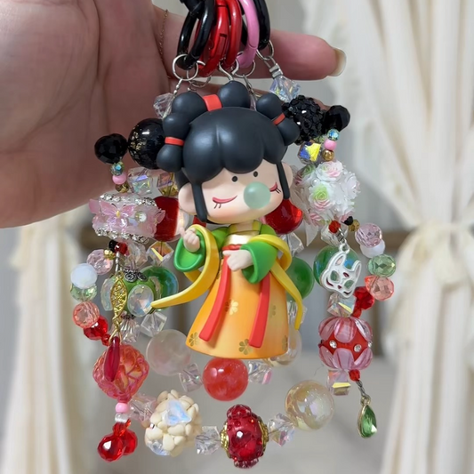 Nanci Authentic Doll With DIY Heavy-Crafted Beads Chain