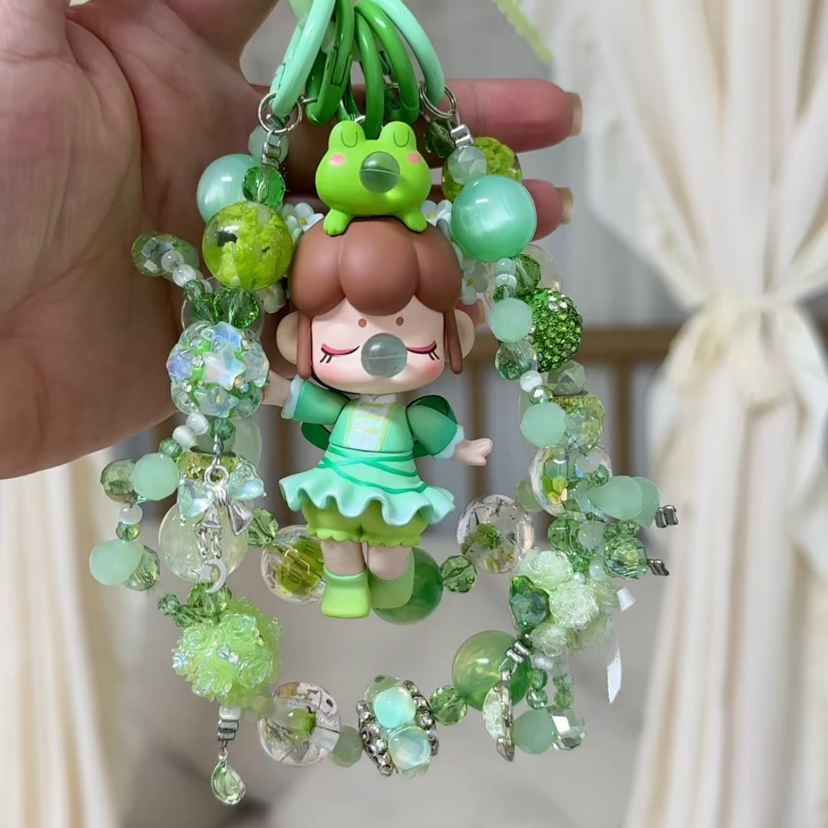 Nanci Authentic Doll With DIY Heavy-Crafted Beads Chain