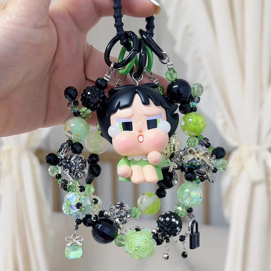 Crybaby Authentic Doll With DIY Heavy-Crafted Beads Chain