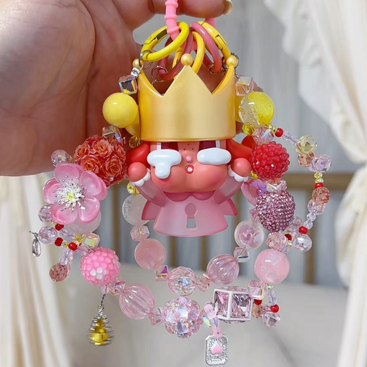 Crybaby Authentic Doll With DIY Heavy-Crafted Beads Chain