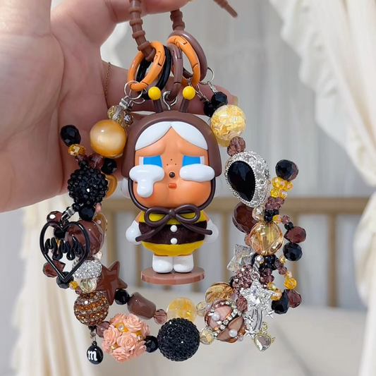 Crybaby Authentic Doll With DIY Heavy-Crafted Beads Chain